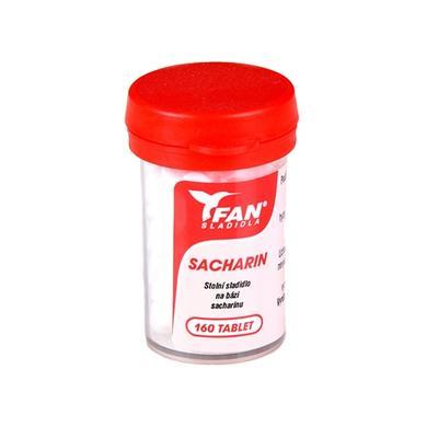 SACHARIN - tabletové sladidlo 160 tablet