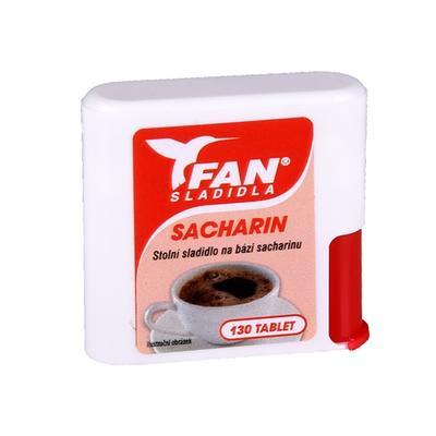 FAN SACHARIN - tabletové sladidlo 130 tablet