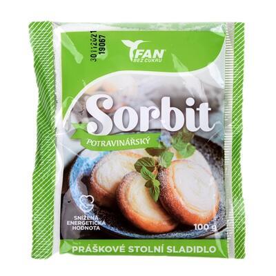 FAN Sorbit - práškové sladidlo 100 g - 1