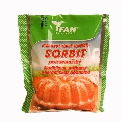 FAN Sorbit - práškové sladidlo 100 g - 2